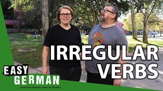 Irregular Verbs Haben Sein Gehen  Super Easy German 90 [upl. by Ahsita]