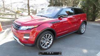 2012 Range Rover Evoque Coupe Pure Plus Dynamic Start Up Exhaust and In Depth Tour [upl. by Lenahs]