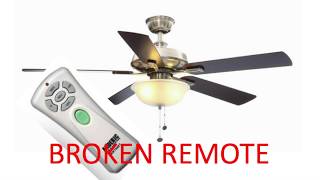 Ceiling Fan Remote Control Replacement [upl. by Airamasor829]