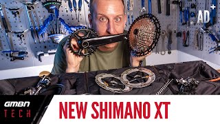 New Shimano XT M8100 Mountain Bike Groupset  GMBN Tech Geek Edition [upl. by Inava]