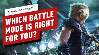 Final Fantasy 7 Remake Should You Play in Classic or Normal Battle Mode [upl. by Eelrehpotsirhc]