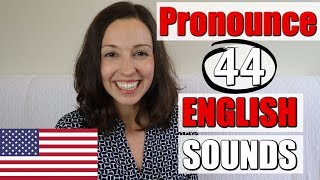 How to Pronounce ALL ENGLISH Sounds American English Lesson [upl. by Atronna]