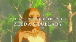 Zelda Breath of the Wild Music Zeldas Lullaby  Fan Made [upl. by Giffy]