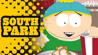 Eating All the Skin Off the Fried Chicken  SOUTH PARK [upl. by Zapot990]