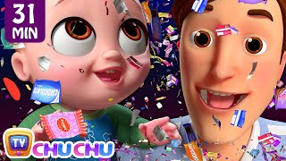 New Johny Johny Yes Papa Confetti Song  More ChuChu TV 3D Nursery Rhymes amp Kids Songs [upl. by Lek]