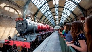 Hogwarts Express Complete Experience Diagon Alley To Hogsmeade  Universal Orlando [upl. by Ariamo]