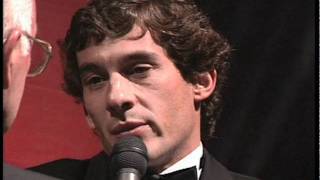 EXCLUSIVE Ayrton Senna at the 1991 AUTOSPORT Awards [upl. by Hertz]