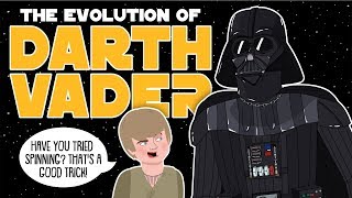 The Evolution Of Darth Vader  Anakin Skywalker Animated [upl. by Abell]