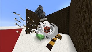 Minecraft Arrow Storm Cannon  Minecraft Warfare [upl. by Yesdnik995]