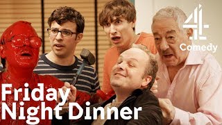 Friday Night Dinner  The Most CHAOTIC Moments  Channel 4 [upl. by Adnileb]