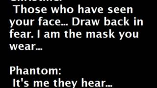 Phantom Of The Opera Lyrics [upl. by Dwayne]