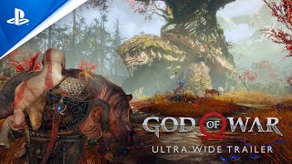 God of War – Ultrawide Trailer  PC [upl. by Porush]