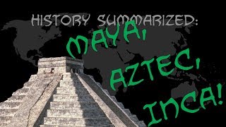 History Summarized The Maya Aztec and Inca [upl. by Susannah190]