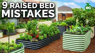 9 Beginner Raised Bed Garden Mistakes to Avoid [upl. by Perle501]