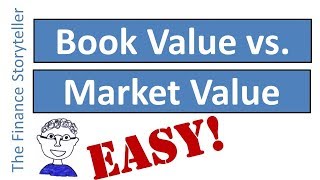 Book Value vs Market Value of Shares [upl. by Sello192]