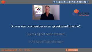 Spreekvaardigheid A2  Oefenexamen 6  2025 [upl. by Tselec]