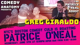 Greg Giraldo The Patrice ONeal Roast  Comedy Anatomy 2003 [upl. by Hanahs]