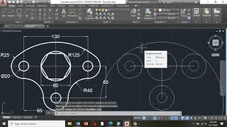 How to draw tangent arcs in Autocad [upl. by Thor]