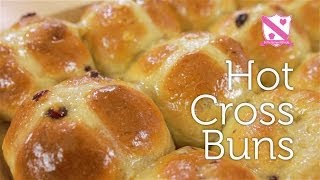 Hot Cross Buns  In The Kitchen With Kate [upl. by Behlau]