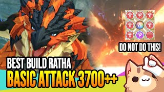 BUILD HARAM RATHA Monster Hunter Stories 2  Best build rathalos [upl. by Gay]