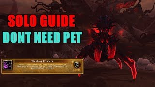 SOLO GUIDE Webbing Crashers Achievement WoW DONT NEED PET [upl. by Darb]