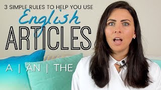 English Articles  3 Simple Rules To Fix Common Grammar Mistakes amp Errors [upl. by Ynaoj256]