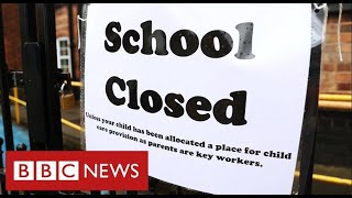 Schools closed and exams cancelled in UK for second year running  BBC News [upl. by Yenffit]