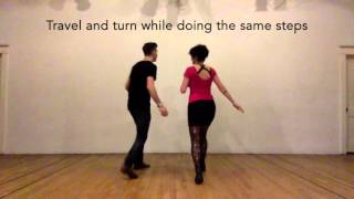 Intro to Swing  Lindy hop 6count basics [upl. by Carolyn324]