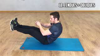 50 EXERCICES ABDOS SANS MATÉRIEL [upl. by Noid722]