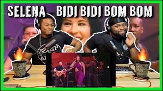 Selena  Bidi Bidi Bom Bom Live From Astrodome Brothers Reaction [upl. by Sivat]