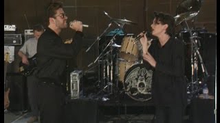 Queen George Michael amp Lisa Stansfield  These Are The Days Of Our Lives 20041992 60 FPS [upl. by Maddeu]