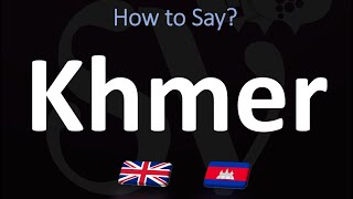 How to Pronounce Khmer CORRECTLY [upl. by Adlee803]