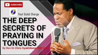 The Secrets of Praying in Tongues Pastor Chris Oyakhilome [upl. by Trebron767]