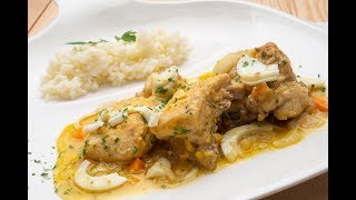 Pollo guisado con arroz blanco  Karlos Arguiñano en tu cocina [upl. by Navarro]