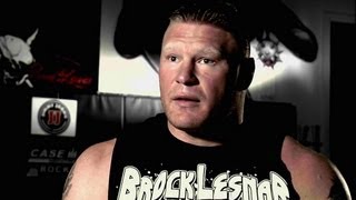 In an exclusive interview Brock Lesnar explains why he came back to WWE [upl. by Gnes]