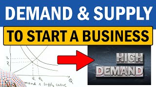 How to Understand Demand and Supply to Start a New Business [upl. by Cleaves]