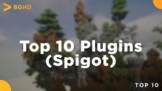 Top 10 Premium Spigot Plugins 2020 [upl. by Leund537]