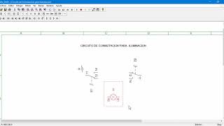 CIRCUITO DE CONMUTACIÓN PARA ILUMINACIÓN EN CADE SIMU CIRCUITO I [upl. by Garth]