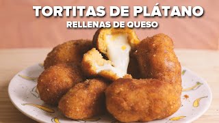 Tortitas de plátano fáciles y rápidas [upl. by Oidivo271]