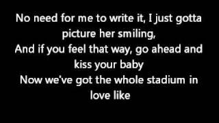 Best Love Song  TPain ft Chris Brown Lyrics [upl. by Velasco851]