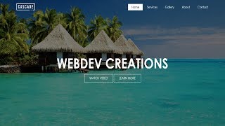 How To Create A Website Using HTML And CSS Step By Step Website Tutorial [upl. by Iilek]