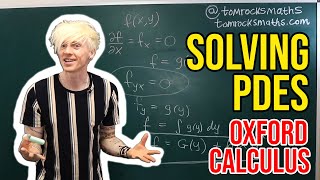 Oxford Calculus Solving Simple PDEs [upl. by Ylecara]