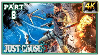 JUST CAUSE 3 Full Gameplay Walkthrough PART 8  Missile Cowboy amp Of Cows And Wine 4K 60FPS [upl. by Mariska275]