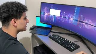 How to Use Super Ultrawide at 1440p with Laptop [upl. by Basir]