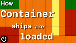 How Container Ships Are Loaded so Fast [upl. by Primavera]