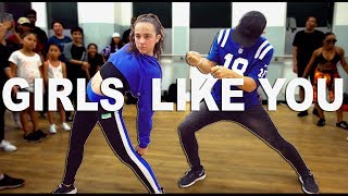 GIRLS LIKE YOU  Maroon 5 Dance  Kaycee Rice amp Matt Steffanina [upl. by Conal451]