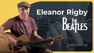 Eleanor Rigby Guitar Lesson  The Beatles [upl. by Greenes]