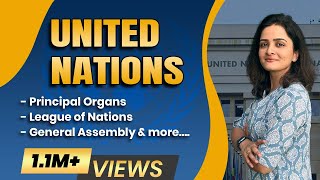 The United Nations संयुक्त राष्ट्र Formation Structure amp Functions  Detailed amp Exam Based [upl. by Noryb]