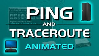 PING and TRACERT traceroute networking commands [upl. by Jacynth]