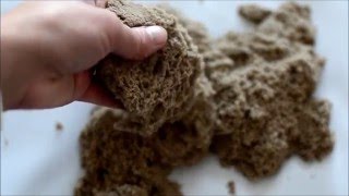 How to Revive Dried Out Kinetic Sand Sensory Play Tip [upl. by Ahseinat]